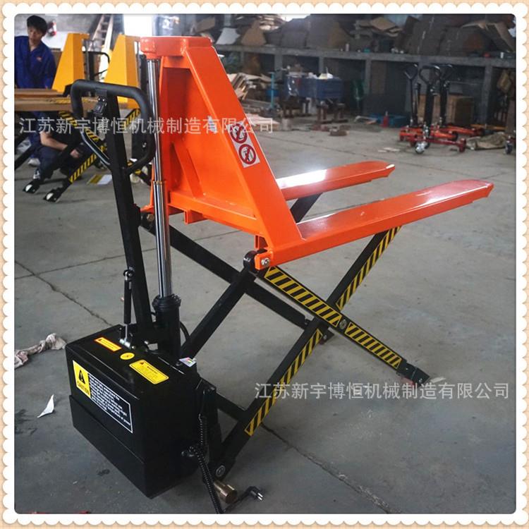 江苏电动高升程托盘车剪叉式堆高搬运机电动智能升高地牛 - 图2