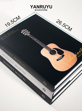 乐器音乐装饰书售楼处客厅书房书架层架桌面软装饰摆件样板房真书