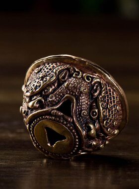 制作杵金刚底座手工铜金刚底座橛圆形供具藏村 尼泊尔现代