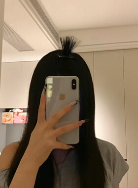 10后流行的非主流呆毛发夹~
