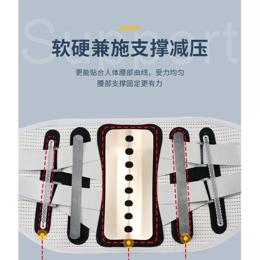 康生缘护腰保暖发热透气腰托挺腰间盘疼保护腰带钢板支撑护腰带,淘宝优惠券,粉丝福利购,淘宝优惠卷
