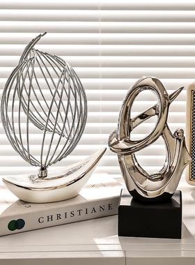 轻奢高档一帆风顺帆船摆件家居客厅玄关电视柜酒柜寓意好的装饰严