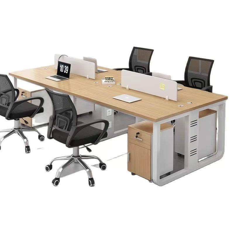 办公桌椅组合员工位2/4/6人工作位卡座简约现代职员办公桌电脑桌,淘宝优惠券,粉丝福利购,淘宝优惠卷