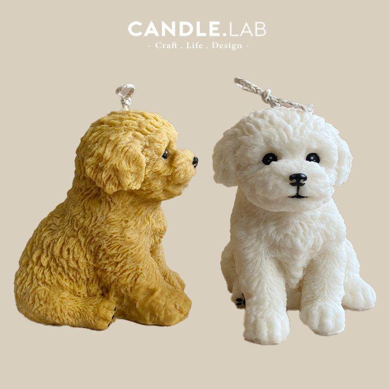 CANDLE.LAB | 逼真大号立体泰迪狗DIY手工香薰蜡烛扩香石硅胶模具,淘宝优惠券,粉丝福利购,淘宝优惠卷