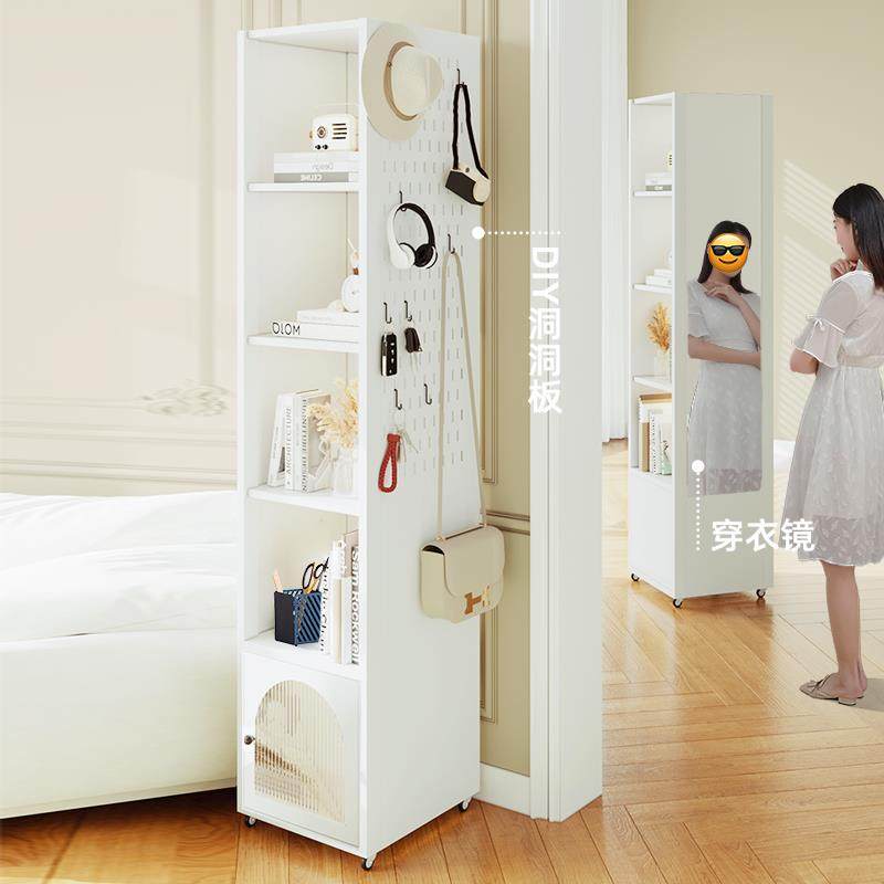 钢制旋转书架360度落地绘本收纳洞洞板置物架简易书柜可移动镜架,淘宝优惠券,粉丝福利购,淘宝优惠卷