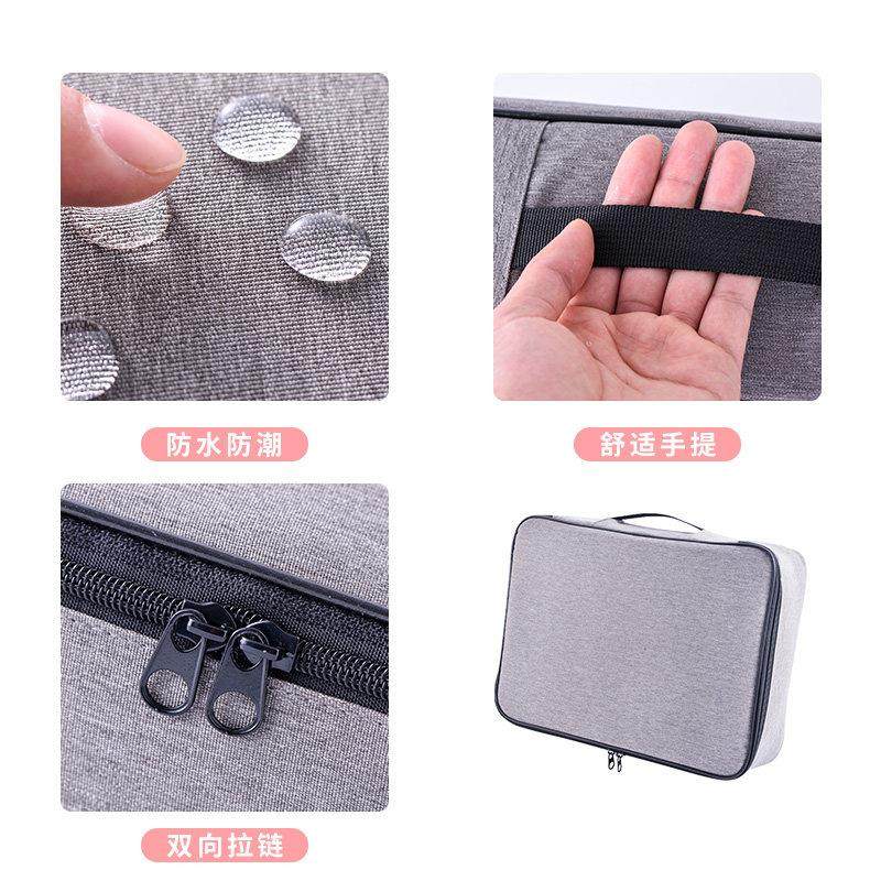 证件收纳包盒家用分层多功能箱证书文件户口本家庭资料整理袋,淘宝优惠券,粉丝福利购,淘宝优惠卷