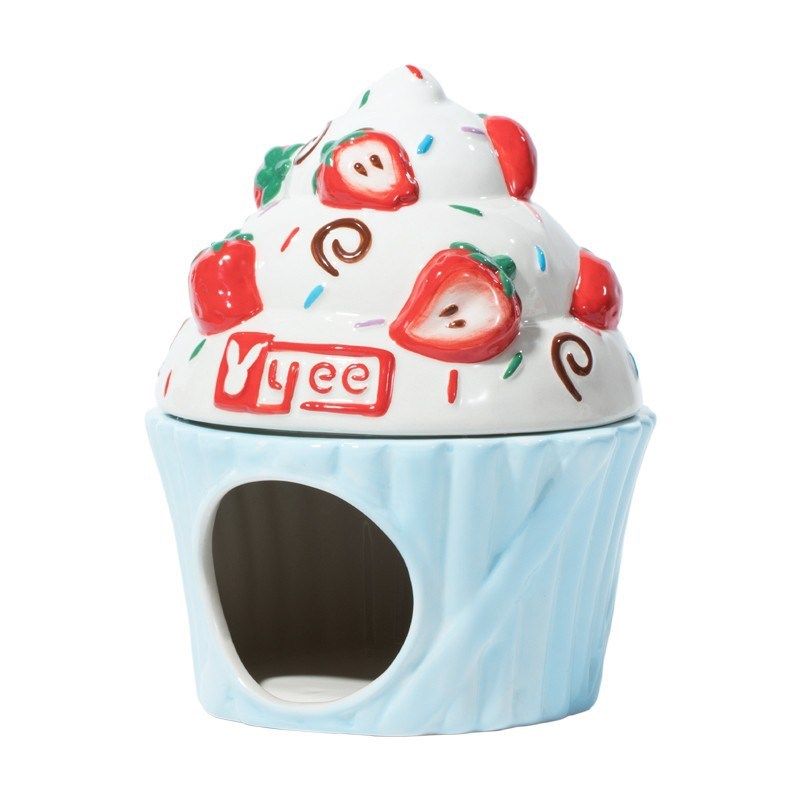 yee仓鼠陶瓷窝金丝熊躲避屋小宠屋房子睡窝豚鼠别墅宠物用品,淘宝优惠券,粉丝福利购,淘宝优惠卷