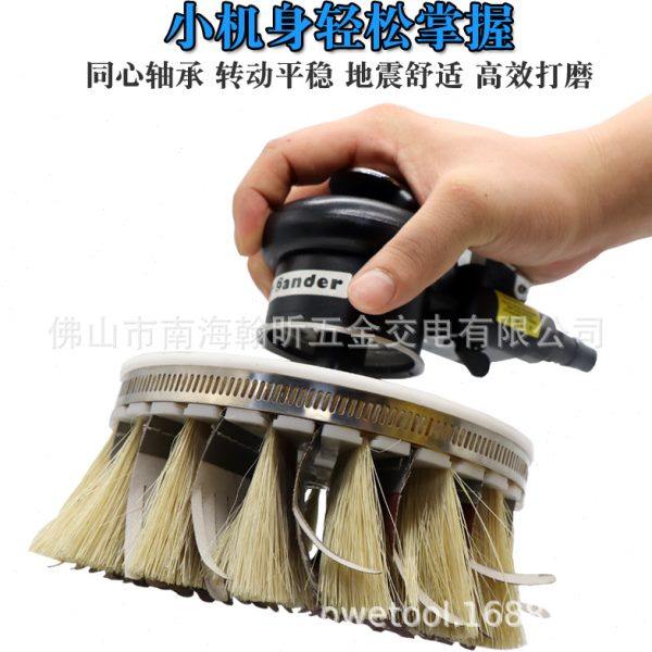 海飞鲨C150气动异形打磨机 砂光机柜门抛光机木工盘刷 剑麻砂布刷,淘宝优惠券,粉丝福利购,淘宝优惠卷
