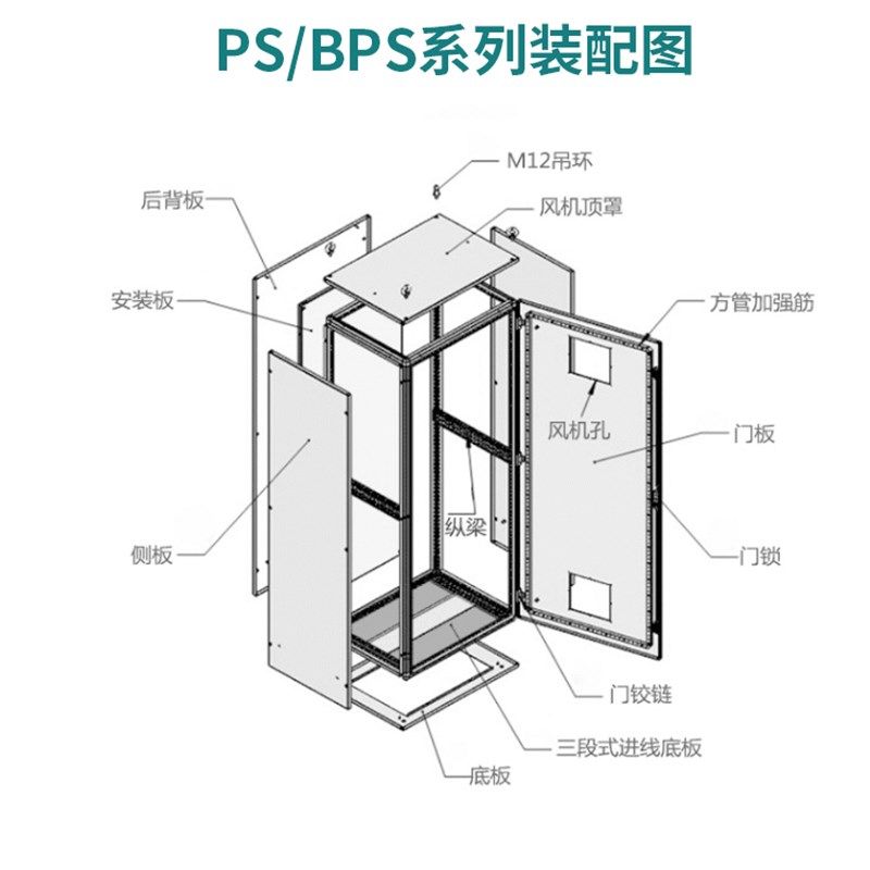 Imitation Rittal control cabinet plc power distribution cabinet can be customized power electrical cabinet chassis independent electric control cabinet in stock
