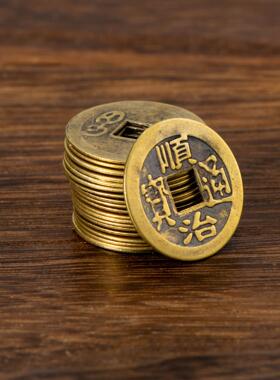 铜钱五帝钱仿古钱币中式康熙乾隆雍正做旧2.3厘米 厂家直销