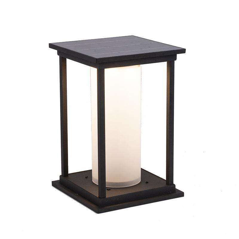 方形柱头灯太阳能户外庭院大门口围墙灯门柱灯别墅院子防水室外灯,淘宝优惠券,粉丝福利购,淘宝优惠卷