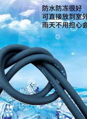 纯铜电钻切割机角磨机冲击钻电动工具电源线两芯带插头护套线软线