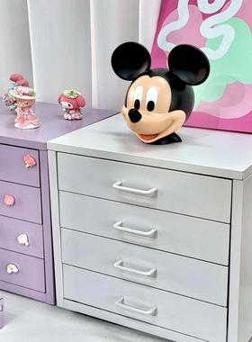 2025年新款米奇头存钱罐咖啡茶吧机创意唐老鸭店面装饰可爱小摆件