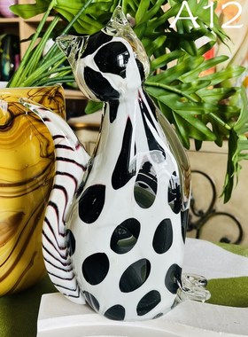 卡罗尔 A猫咪合集手工琉璃创意工艺品家居装饰摆件礼物装饰品可爱