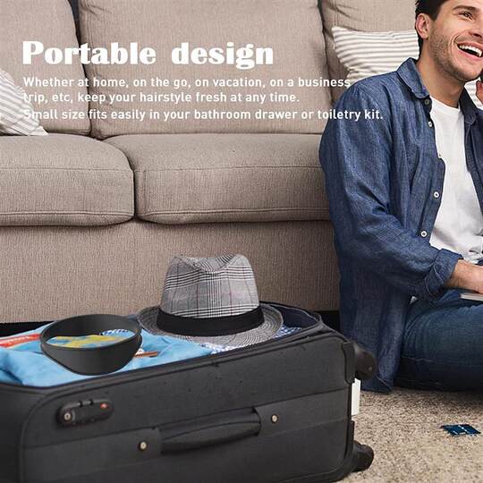 DIY Home Curved Silicone Hairdressing Bands Collar Shaving Template and Hair Trimming Guide Hairdressing Tools