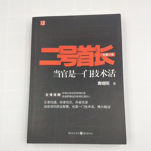 《二号首长1》当官是一门技术活 别让「老实人」死在体制里：一份秘书日记，写透职场生存法则 全新正版 - 图0