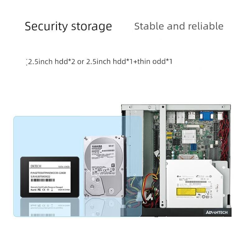 Yuhua industrial controller Epc-B2205/Aimb-2205 mini chassis embedded Yuhua 6/7 generation processing