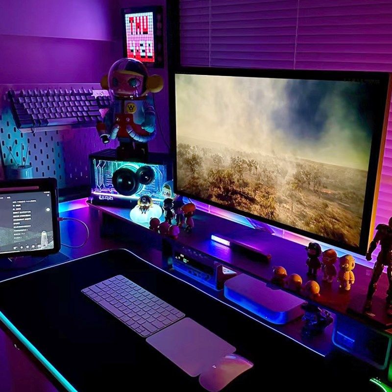 RGB氛围灯无极调光幻彩变色家用客厅rgb柔性自粘led24V低压灯带条,淘宝优惠券,粉丝福利购,淘宝优惠卷