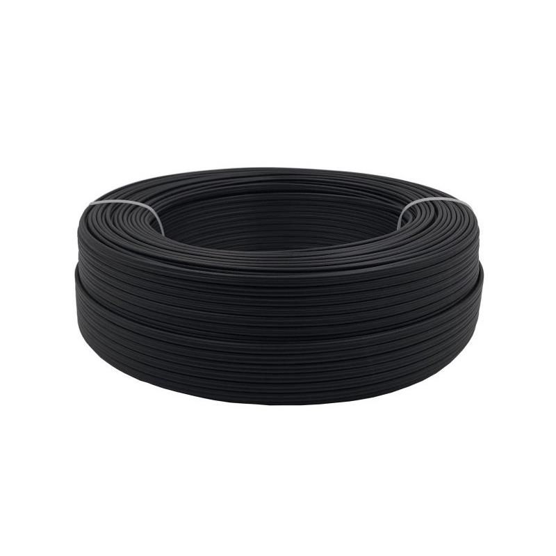 室外铁芯电话线HBGYV-08户外通讯两芯硬绑线抗拉扎线2芯老式扁平 - 图2