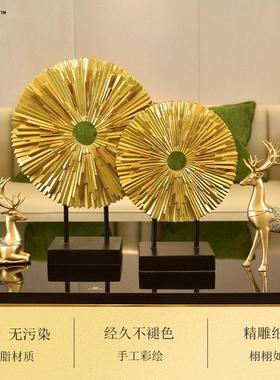 欧式鹿入户玄关摆件法式家居装饰品轻奢客厅电视柜现酒柜代高档