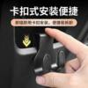 Electric vehicle punch-free double hook helmet hook
