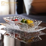 Немецкий импортный хрустальный стеклянный тарелка для фруктов Nachtmann, десертная ваза для сухих фруктов, ведро для фруктов, ваза для закусок, ваза для фруктов, набор из 3 предметов