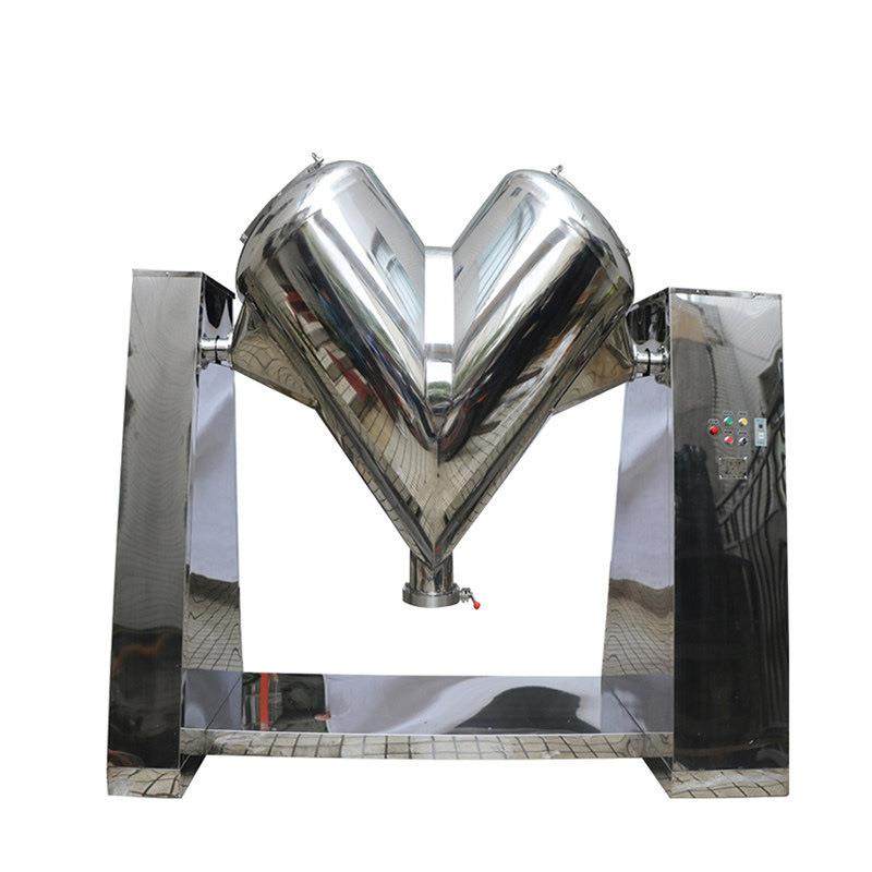 顶派V型混合机小型干粉饲料粉末颗粒搅拌实验室工业不锈钢混合机,淘宝优惠券,粉丝福利购,淘宝优惠卷