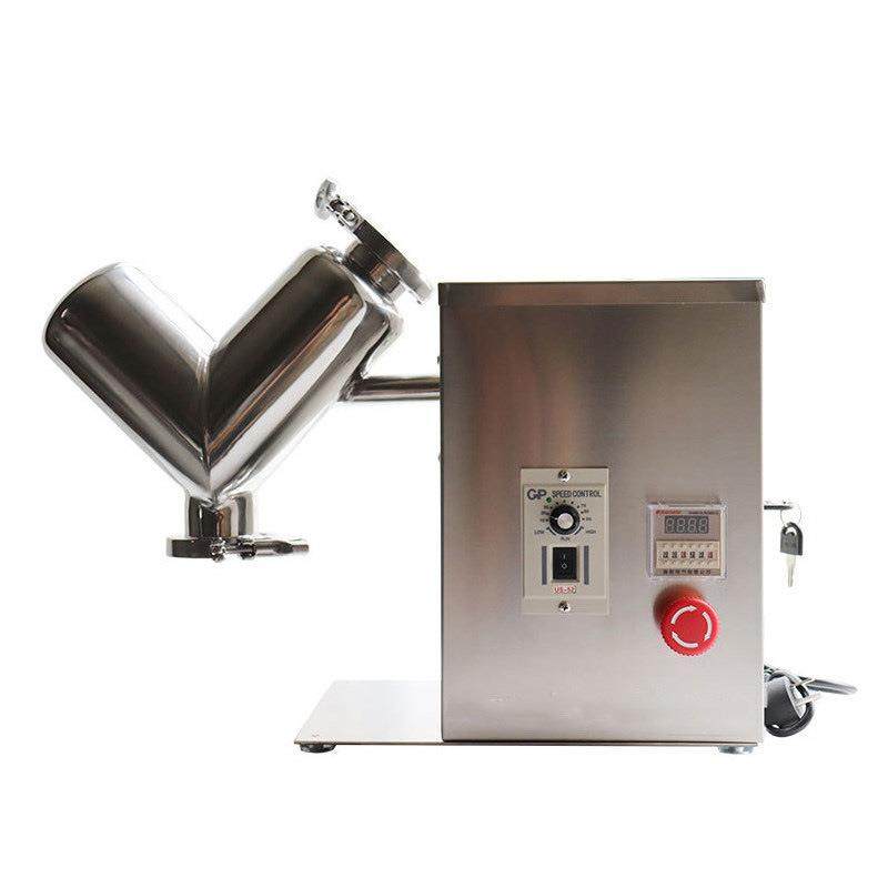 顶派V型混合机小型干粉饲料粉末颗粒搅拌实验室工业不锈钢混合机,淘宝优惠券,粉丝福利购,淘宝优惠卷