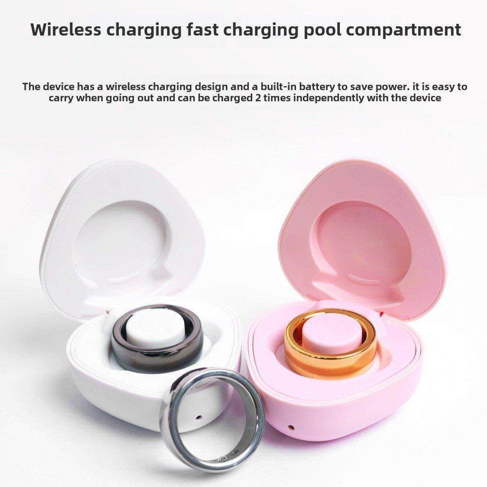 无线充电智能戒指智能戒指心率血压血氧计步器体温监测体积睡眠钛,淘宝优惠券,粉丝福利购,淘宝优惠卷