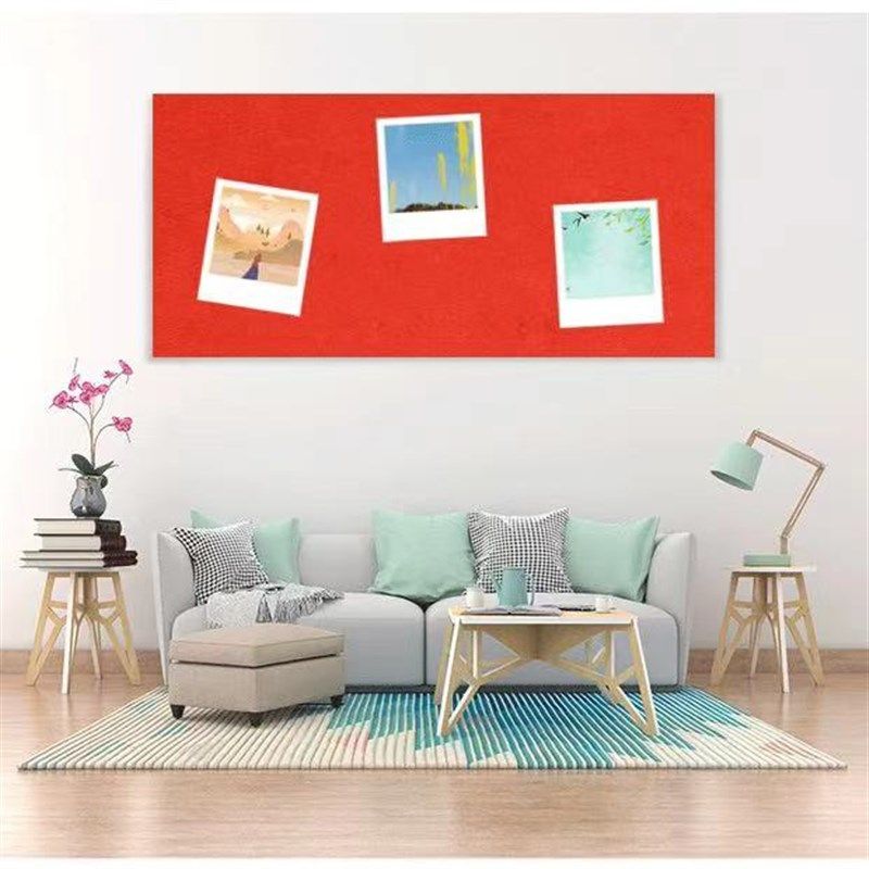 软木板照片墙彩色毛毡板墙贴装饰背景墙留言板公告栏幼儿园展示板,淘宝优惠券,粉丝福利购,淘宝优惠卷