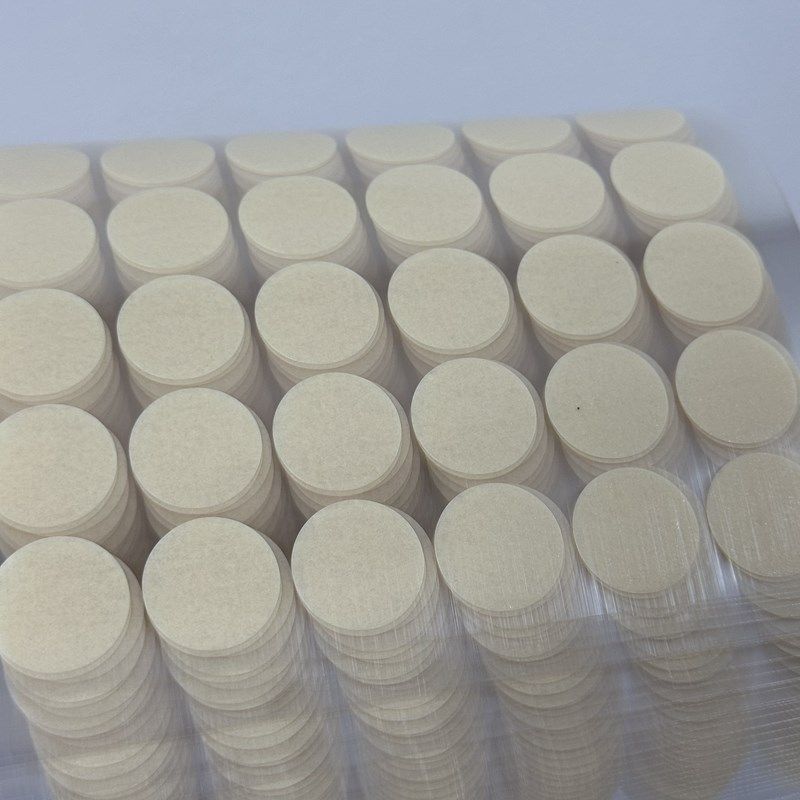 圆形美纹纸单面胶贴免裁剪喷漆油漆遮蔽美缝纸皱纹纸标签贴可书写,淘宝优惠券,粉丝福利购,淘宝优惠卷