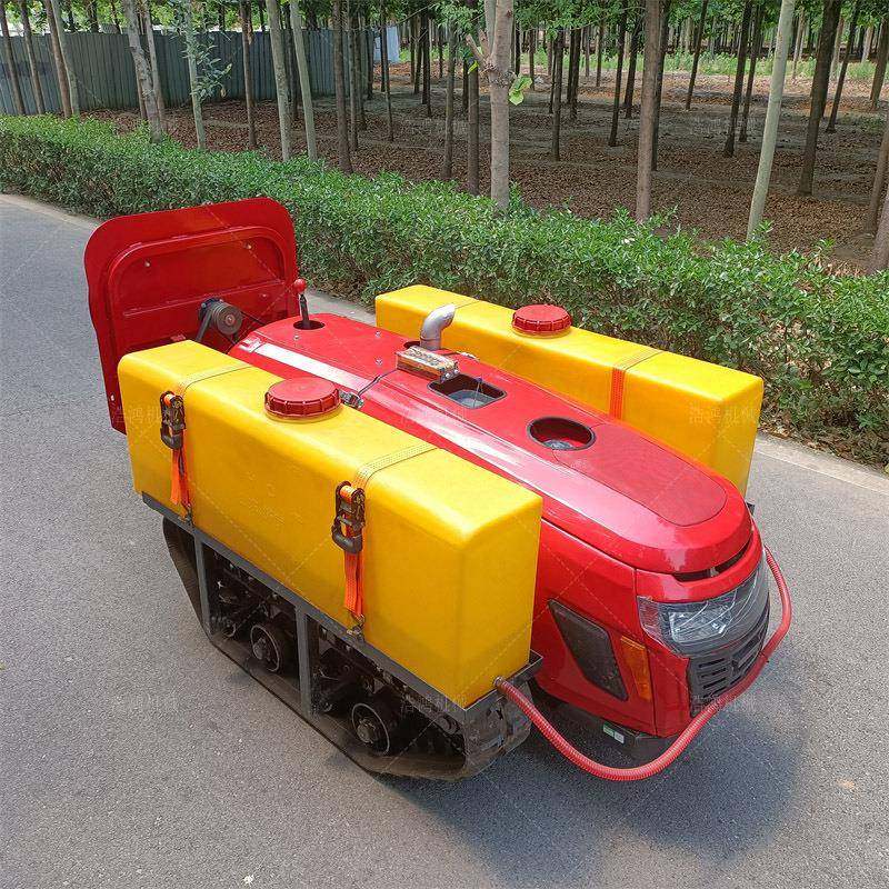 遥控果树打药机多功能履带式果树喷药机无人驾驶果园管理一体机,淘宝优惠券,粉丝福利购,淘宝优惠卷