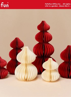 fffun 叠叠葫芦 客厅红色装饰 新高级婚房布置橱窗陈列