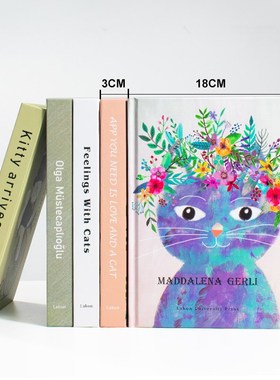 熙思儿童房绘本真书翻页装饰样板间售楼处娱乐区装饰品