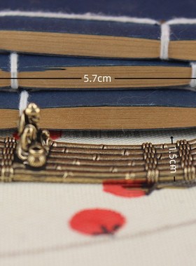 纯黄铜竹排香插竹筏流水假山景观配饰孤舟老翁小船渔翁钓鱼小摆件