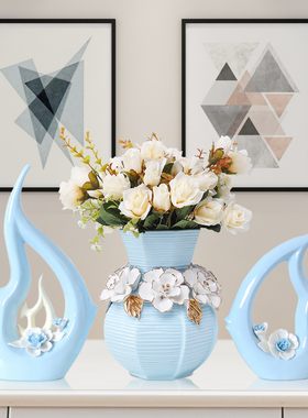 现代简约客厅电视柜酒柜博古架室内装饰工艺品创意小摆件家居饰品