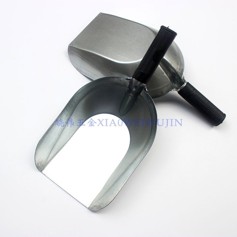 家用开口铲子 镀锌白铁皮水舀老款铁冰铲 一体铲子粮食干货铲包邮,淘宝优惠券,粉丝福利购,淘宝优惠卷