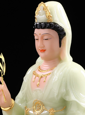 汉白玉娑婆三圣佛像观音菩萨像地藏王菩萨释迦牟尼弥勒佛供奉家用