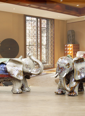 创意家庭摆件创意个性家中装饰品可爱陶瓷青蛙客厅卧室桌面小摆设