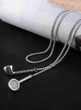 王一博同款项链ins不锈钢毛衣链