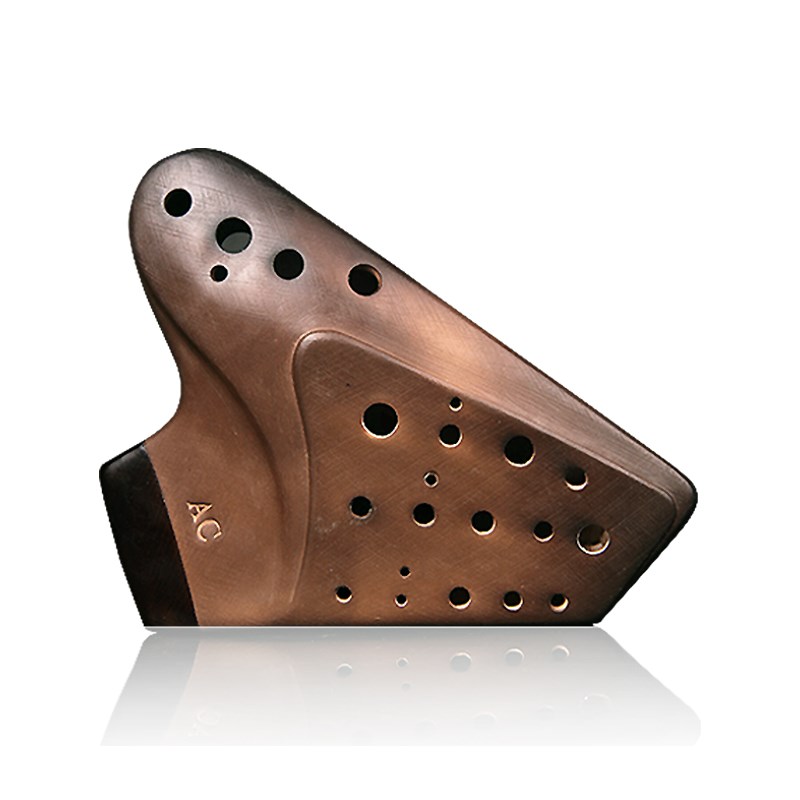 风雅陶笛三管AC/AG/AF陶笛后开孔推广型升级素烧演奏级中音C调 - 图3