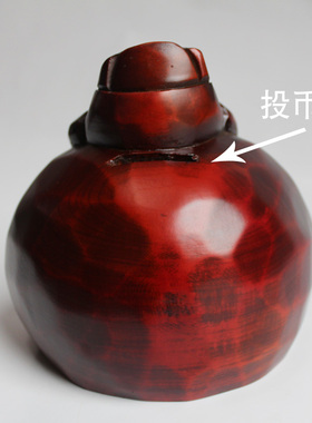 储钱罐朋友结婚礼物创意家居装饰实用摆件白头偕老娃娃木质存钱罐