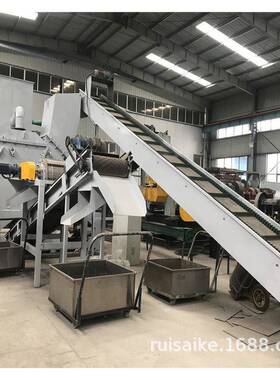 金属废汽车破碎机 废钢破碎线成套设备 废旧金属龙骨条破碎生产线
