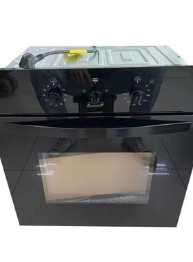 220V黑色外贸家用嵌入式电烤箱60cm/56L 595mm built in oven厨房