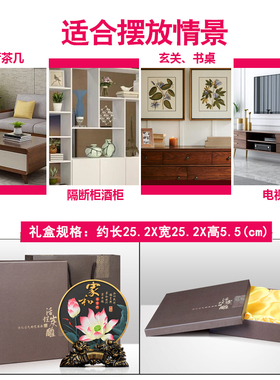 活性炭雕家居装饰品客厅摆件小创意房间电视柜酒柜摆设玄关工艺品