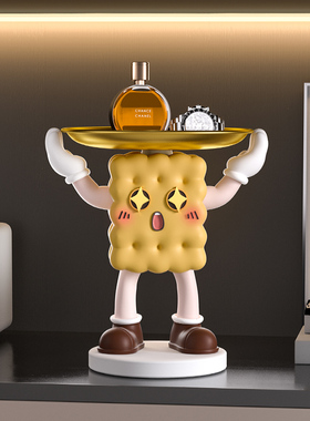 入户玄关钥匙收纳摆件鞋柜电视柜客厅家居桌面装饰品乔迁新居礼物