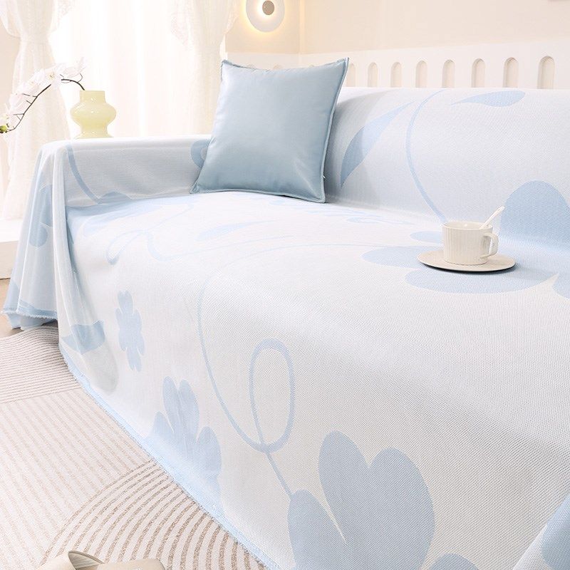 冰丝沙发巾夏季凉感沙发套罩新款2024夏天款凉感沙发坐垫盖布全包,淘宝优惠券,粉丝福利购,淘宝优惠卷