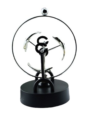 网红减压玩具圆形旋转永动仪创意电磁摇摆器混沌摆办公室桌面摆件