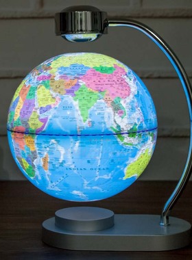 志诚磁悬浮地球仪大号发光自转夜灯办公摆件创意毕业礼品物送老师