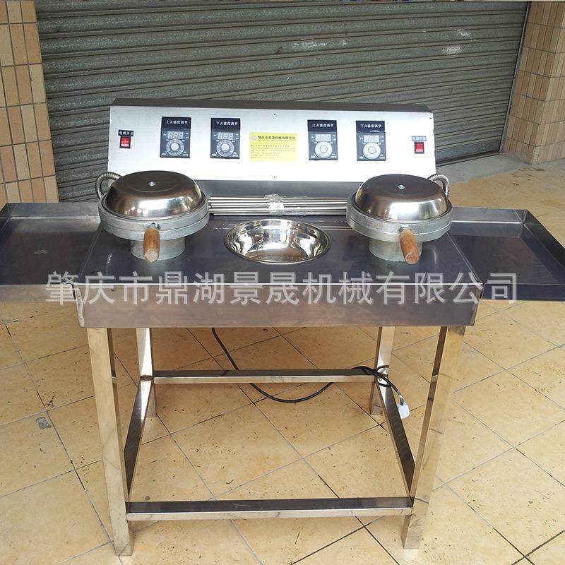 工厂供应双头蛋卷可控温蛋卷机不锈钢制作小吃糕点机械DG-205,淘宝优惠券,粉丝福利购,淘宝优惠卷